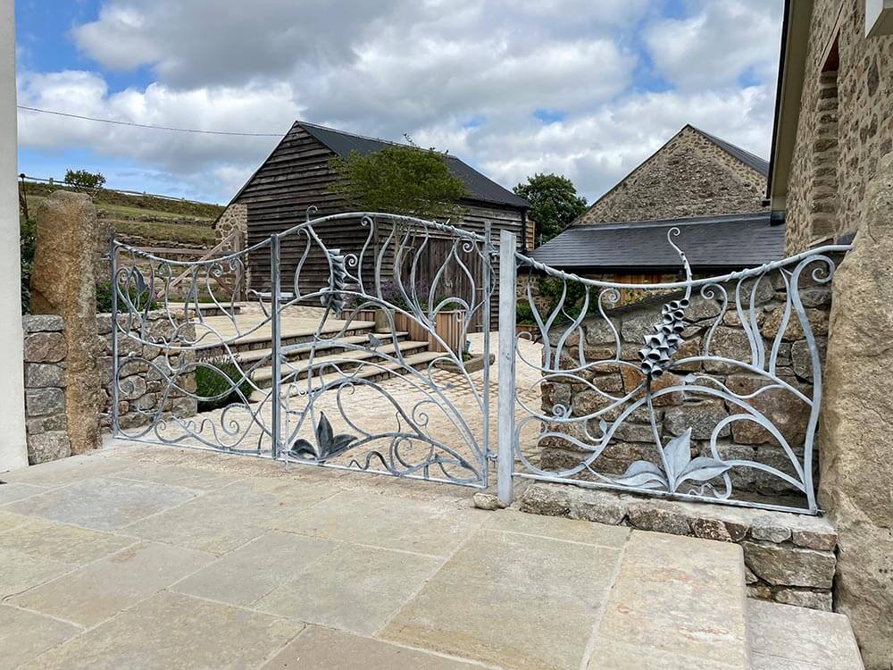 Foxglove Gates - Artistic Blacksmith East Devon