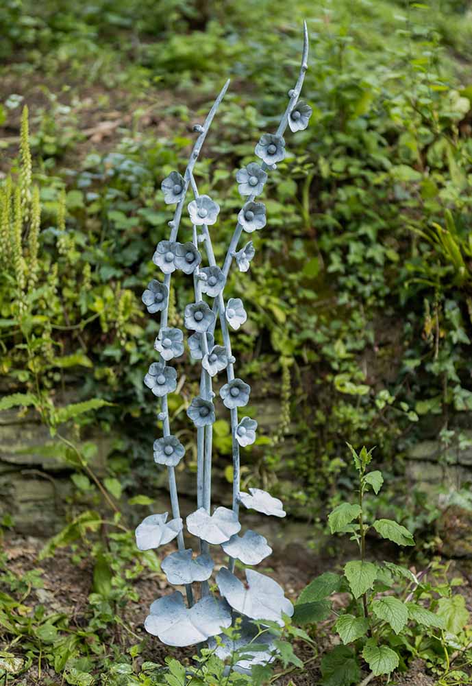 Hollyhock Garden Sculpture by Simon Connett Hollyhock Garden Sculpture by Simon Connett