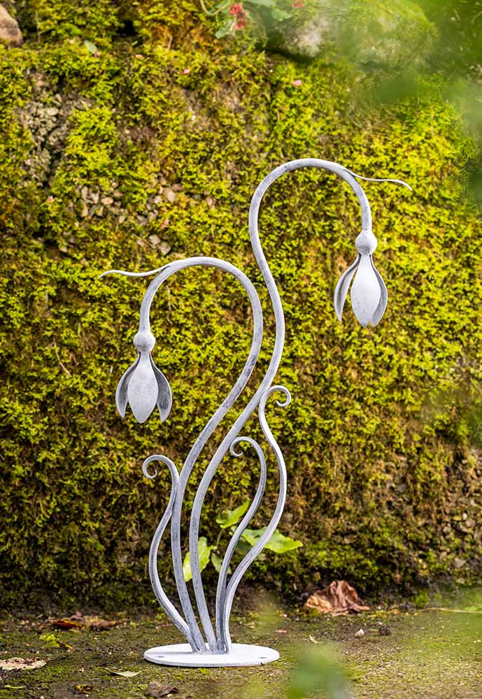 Snowdrop Garden Sculpture by Simon ConnettSnowdrop Garden Sculpture by Simon Connett Snowdrop Garden Sculpture by Simon Connett