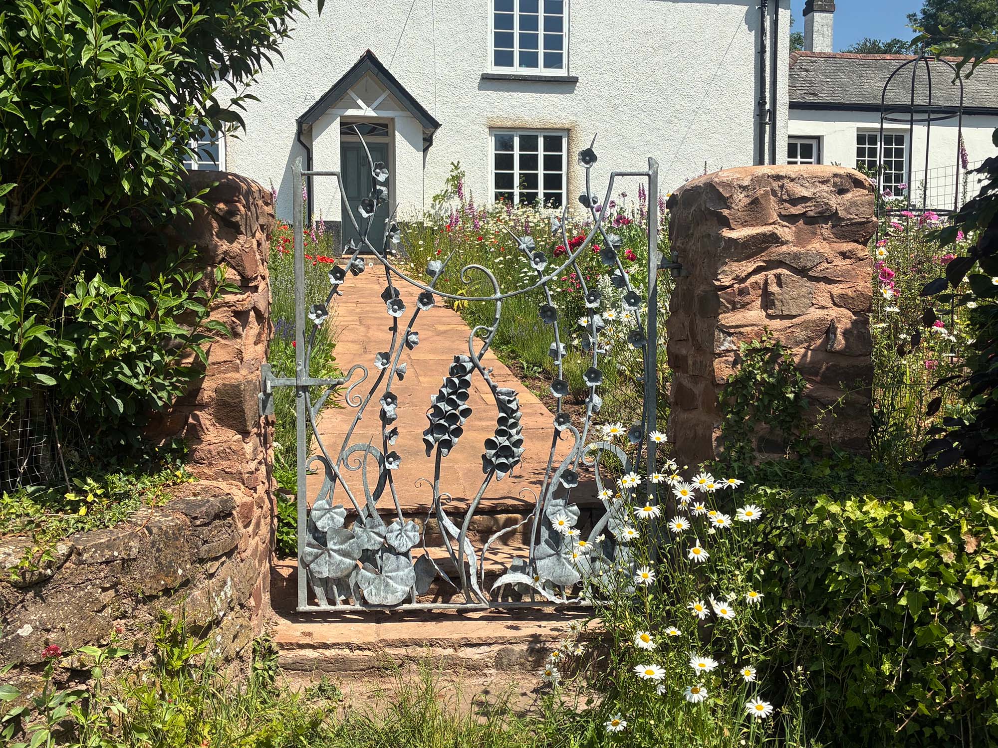 Foxglove Garden Sculpture
