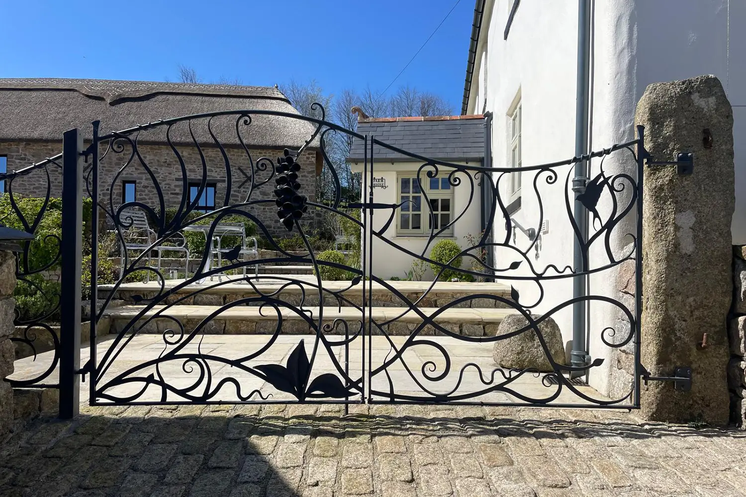 Devon Hedge Double Gates Dartmoor